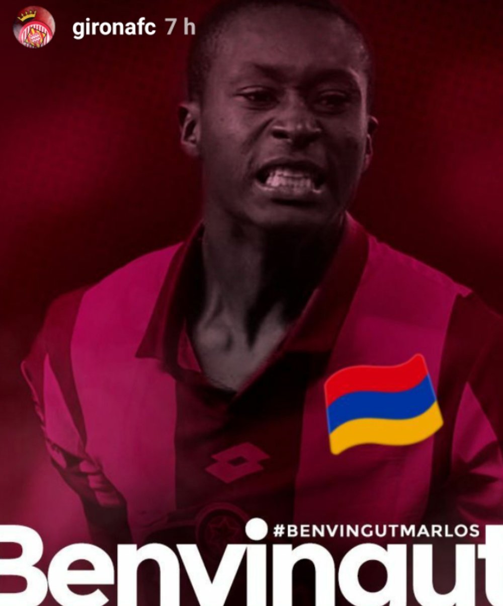 Marlos Moreno pasó un pequeño pero amargo trago. Captura