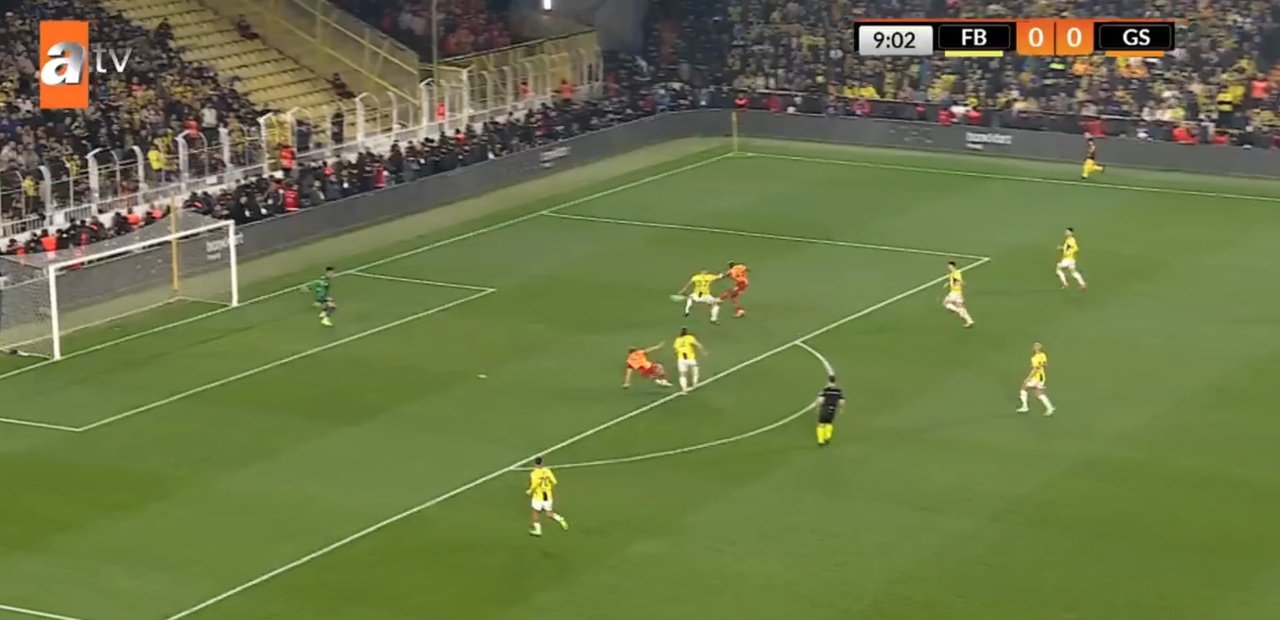 El Galatasaray asalta la casa de Mourinho. Captura/SuperSport