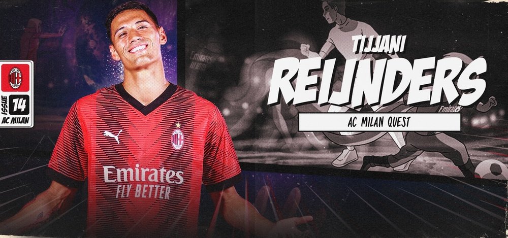 O Milan anuncia a contratação de Tijjani Reijnders. ACMilan