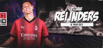 O Milan anunciou nesta quarta-feira a contratação do meia holandês Tijjani Reijnders, que troca o AZ Alkmaar pelo conjunto 'rossoneri'.