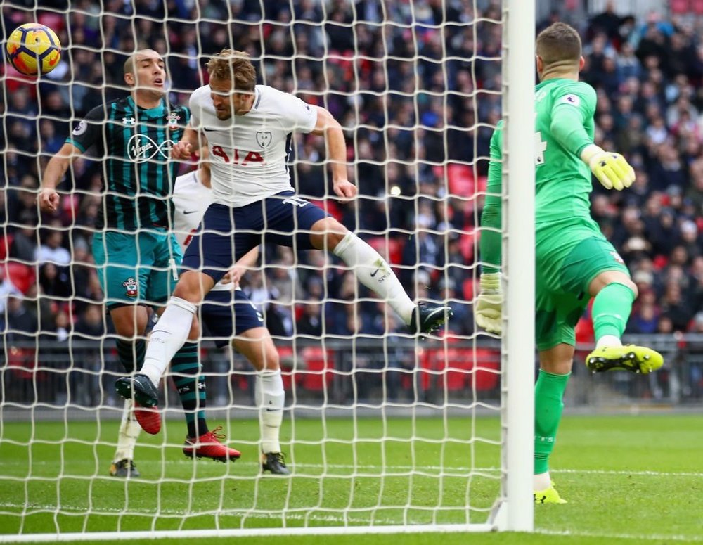 Harry Kane a ouvert la marque face à Southampton. ESPN