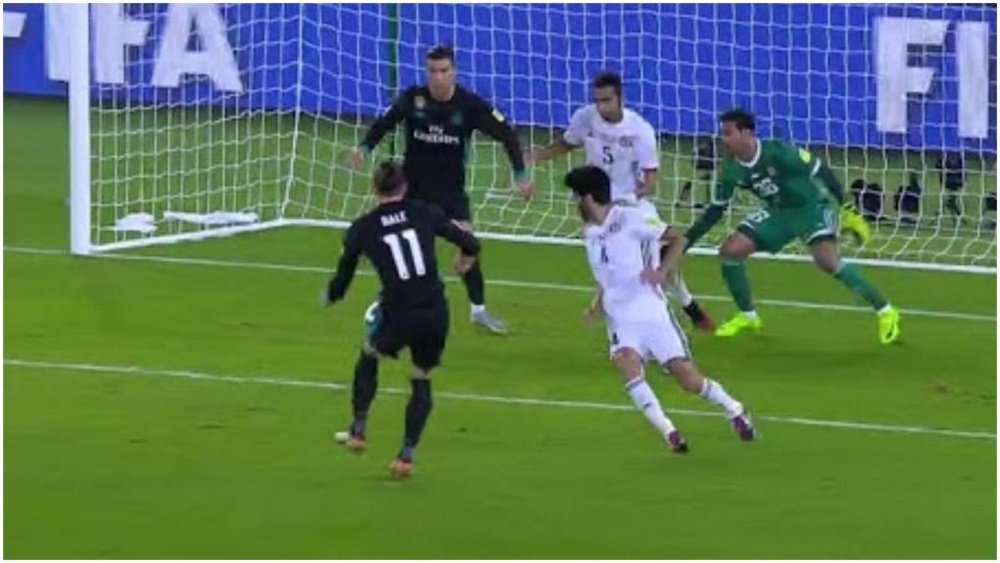 Bale a offert la victoire à son équipe. TVE