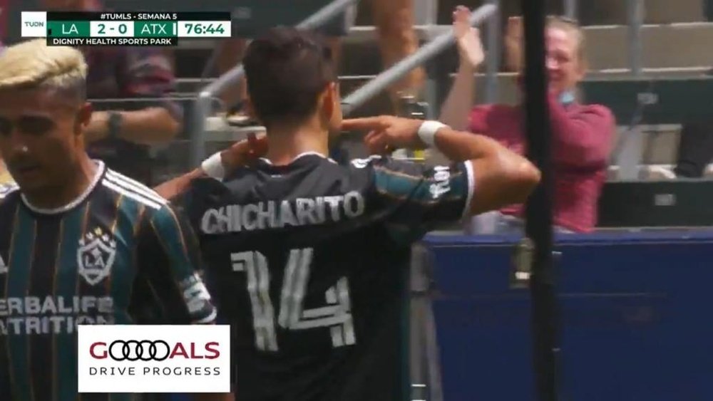 Chicharito, incansable: falló un penalti, ¡pero logró hacer el gol de la victoria! Twitter/MLSes