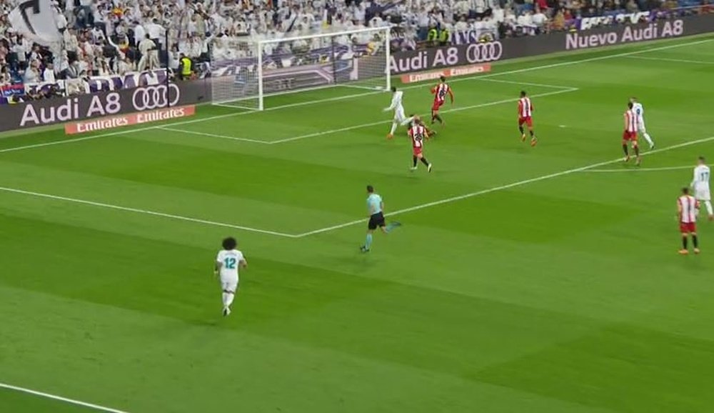 Ronaldo scores again. Screenshot/beINSports