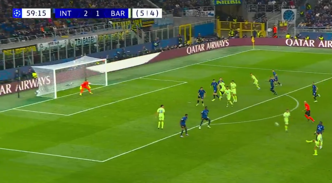 La segunda asistencia de Gerard Martín, redención de Dani Olmo