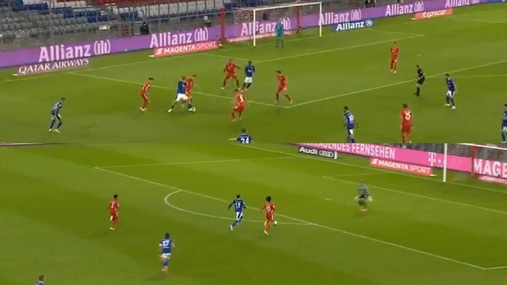 El Bayern es un cohete: un gol cruzando de área a área... ¡en diez segundos!