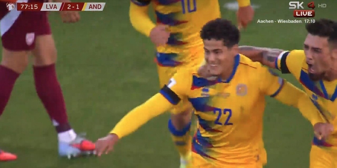 Un empate histórico: tercera vez que Andorra puntúa fuera de casa rumbo al Mundial