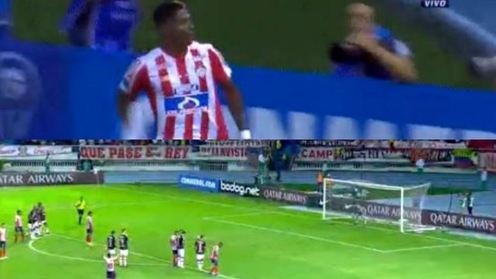 Reacción colombiana: Junior empató a los 2'... ¡y falló un penalti!