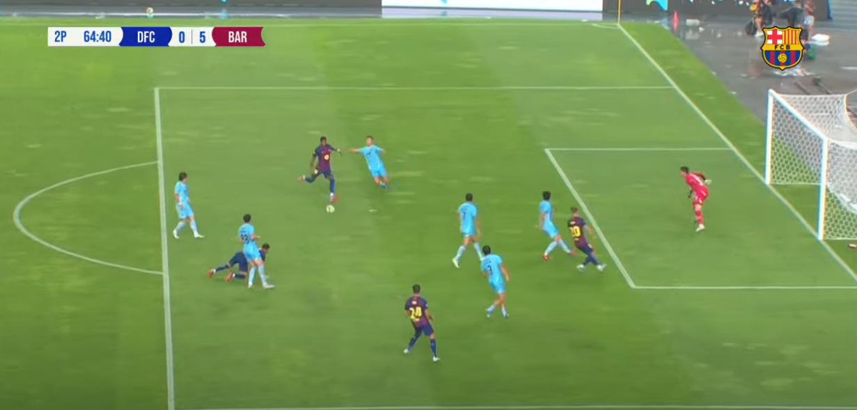Rashford scores first goal for Barcelona in Daegu rout