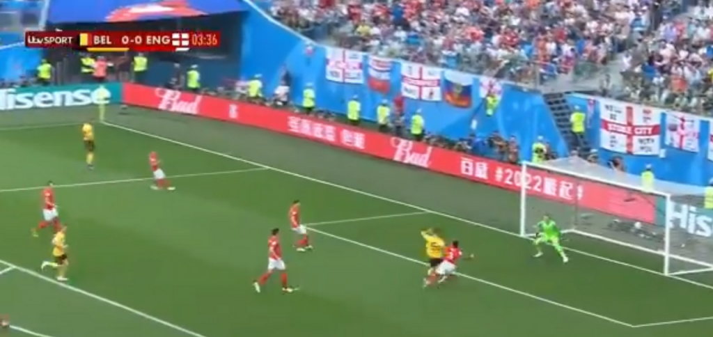 Meunier stunned England inside four minutes