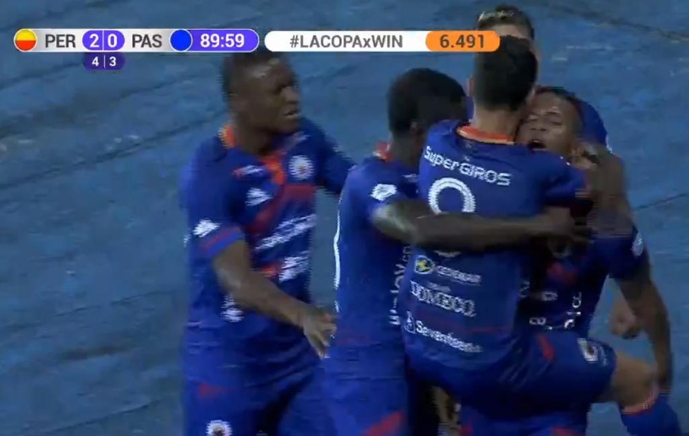 Tolima y Deportivo Pereira se citan en 'semis'. Captura/WinSports