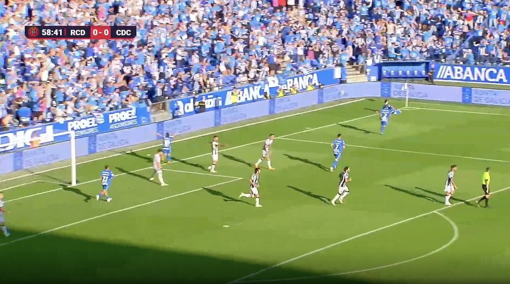 Max Svensson convirtió el único tanto del partido. Captura/InSportsTV