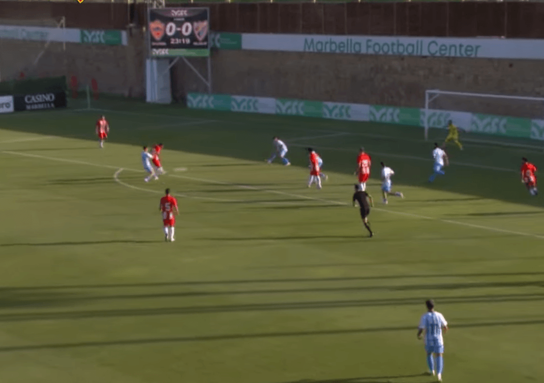 Centelles y el rodaje del Almería pueden con el Málaga