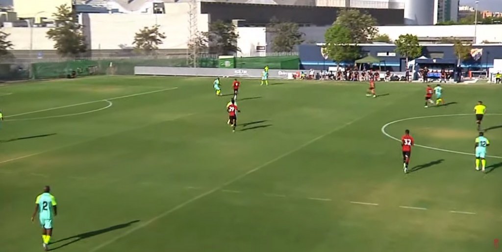 El Granada ganó en su primer amistoso de pretemporada. Captura/GranadaCdeF