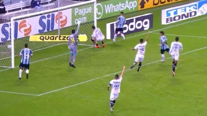 Gremio y Santos relucen goles en el partidazo del día; Paranaense pierde fuelle en la parte alta