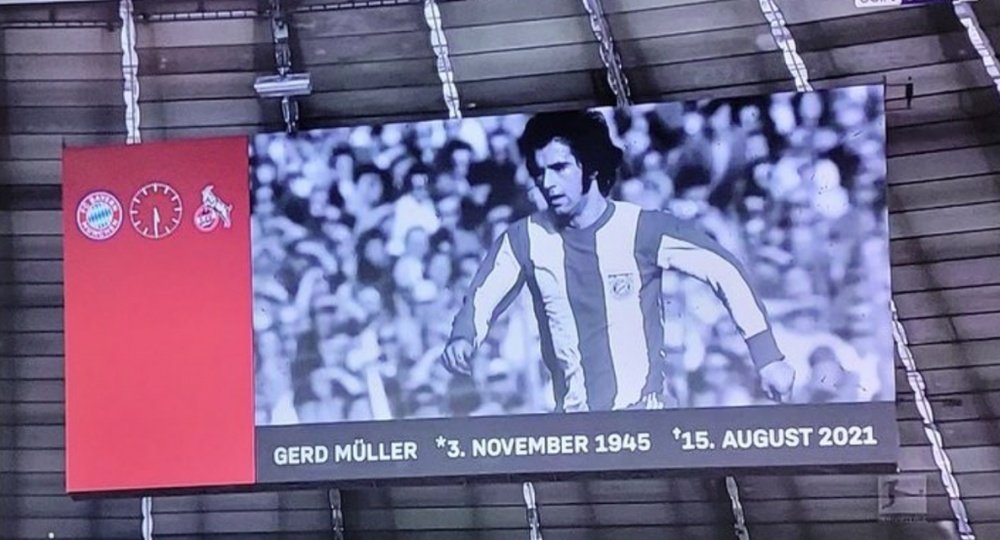 El Bayern despidió al 'Torpedo' Müller con honores. Captura/beINSports