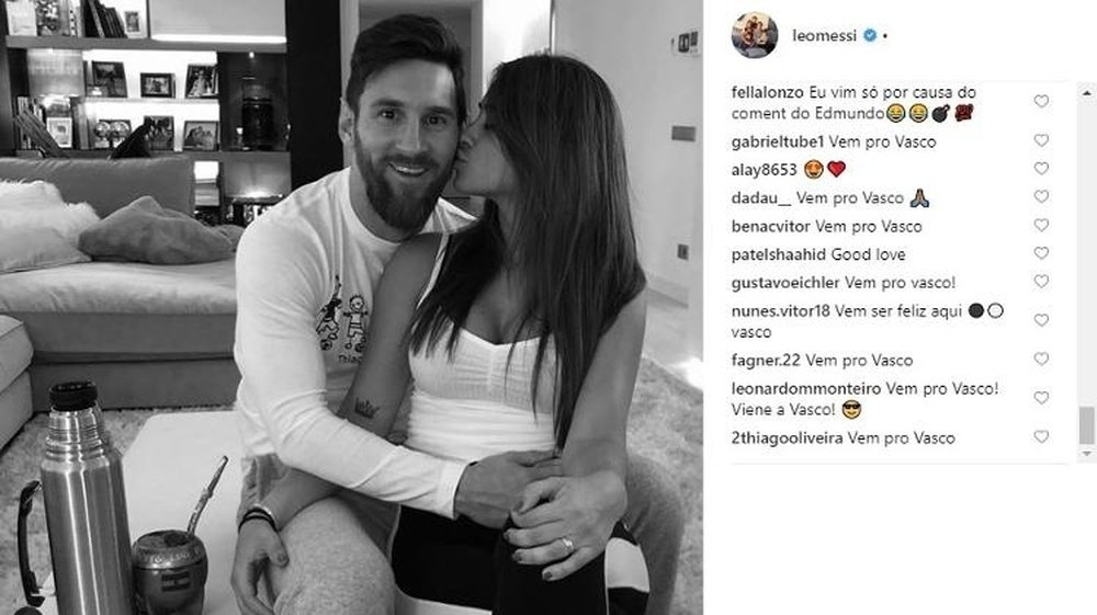 Messi fue troleado en Instagram. Instagram/leomessi