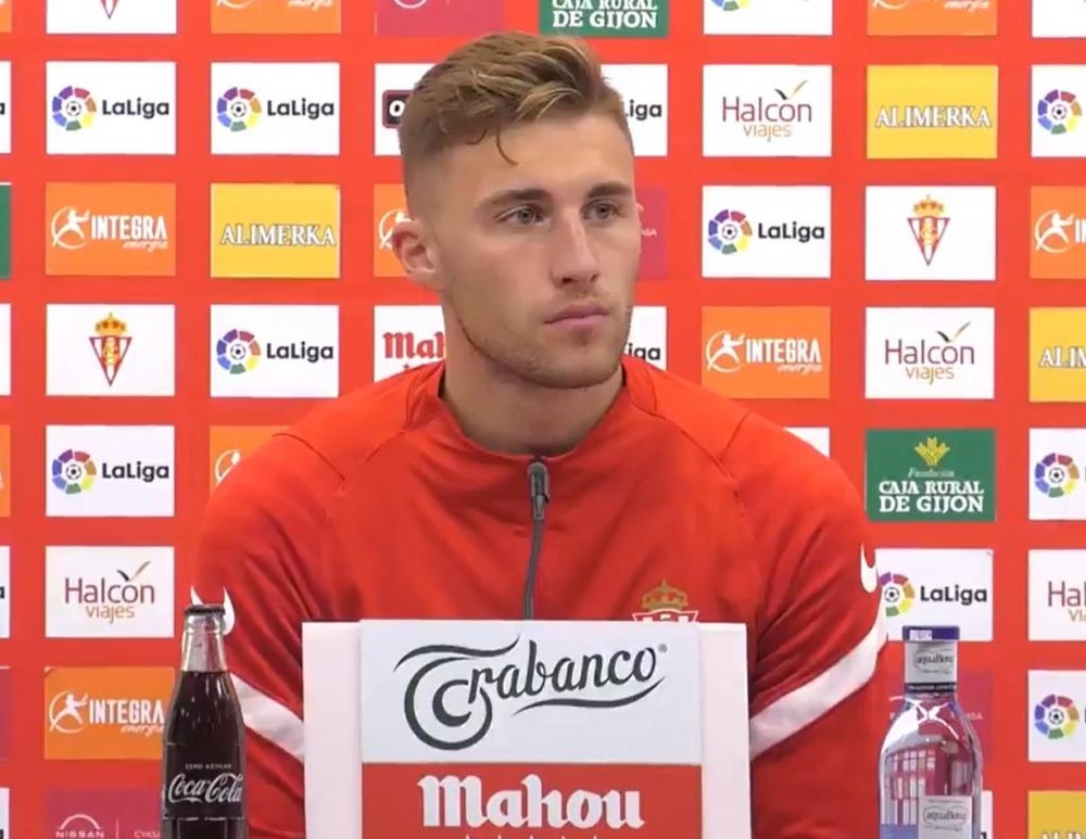 Bogdan analizó el choque ante el Alcorcón. Twitter/RealSporting