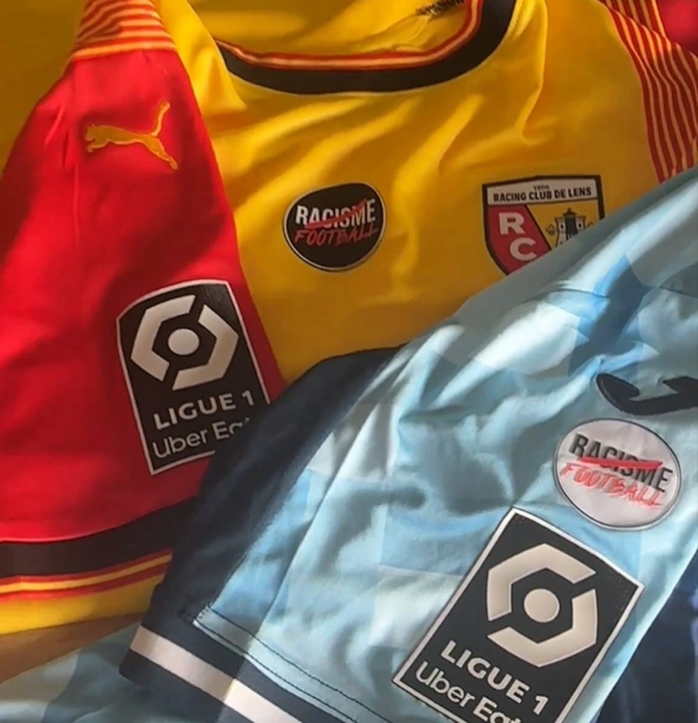 French football unites against racism. Screenshot/ActuFoot_