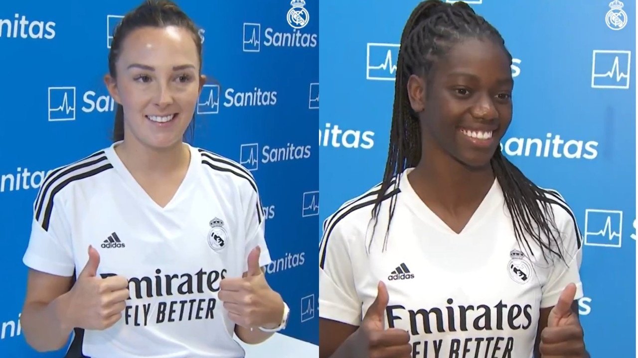 Weir y Feller, protagonistas en el primer día del Real Madrid Femenino