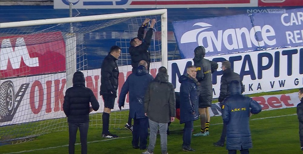 La Superliga Griega desestimó el recurso del AEK. Captura/NovaSportsPrime