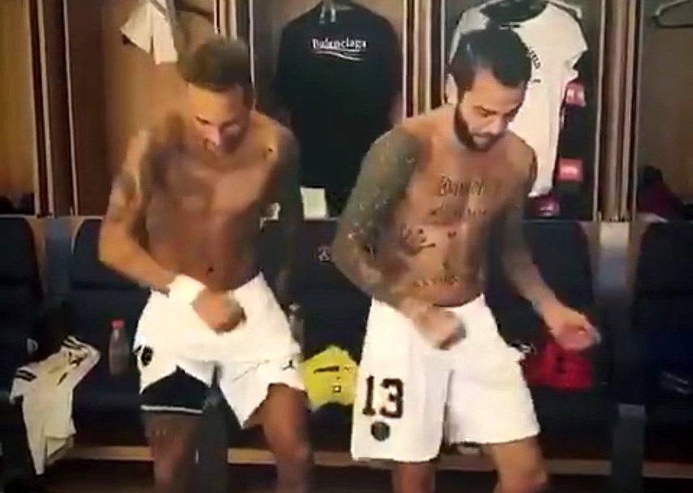 Les Brésiliens ont dansé, comme d'habitude. Instagram/NeymarJr