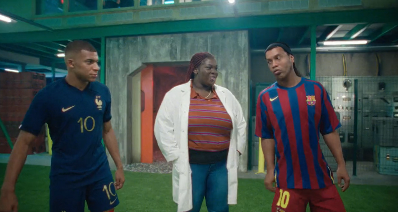 filete Menagerry Ambientalista El nuevo anuncio de Nike para el Mundial: multiverso con Mbappé,  Ronaldinho, CR7...