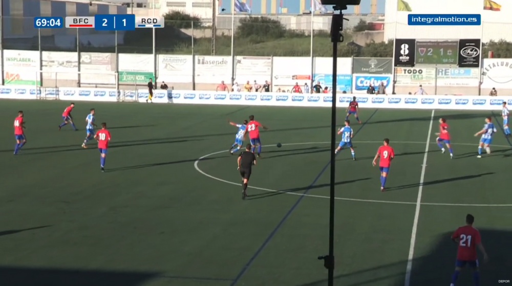 El Deportivo cayó ante el Bergantiños. Youtube/Real Club Deportivo de La Coruña