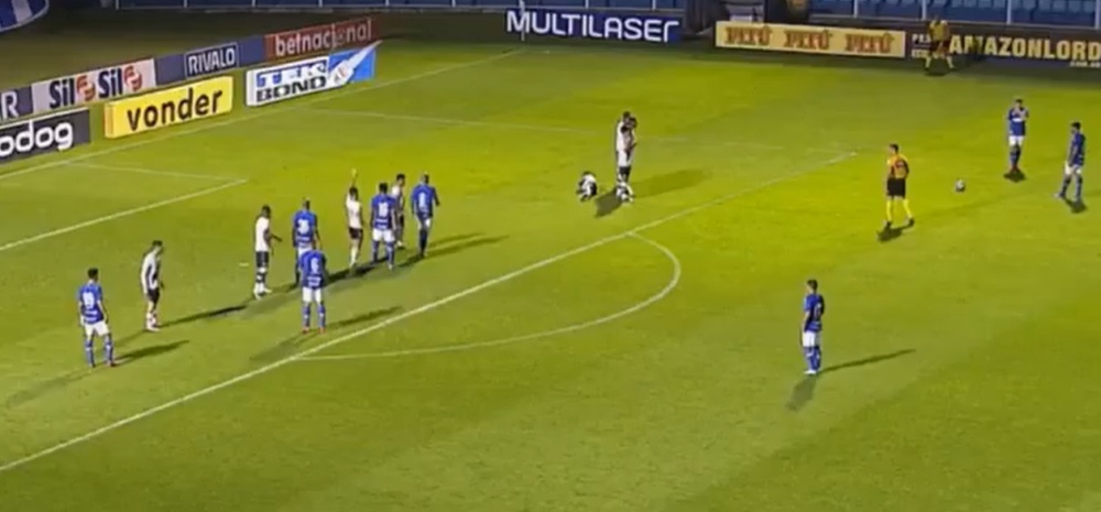 Vasco de Gama perdió 3-1 ante Avaí. Captura/SporTV
