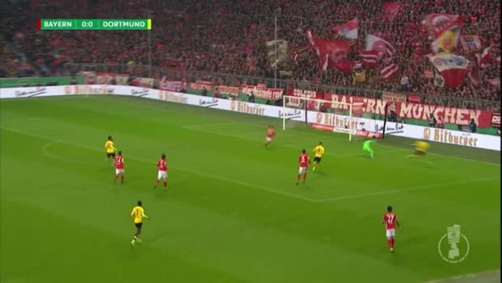 VÍDEO: la remontada del Borussia para destronar al Bayern. Captura/DAZN