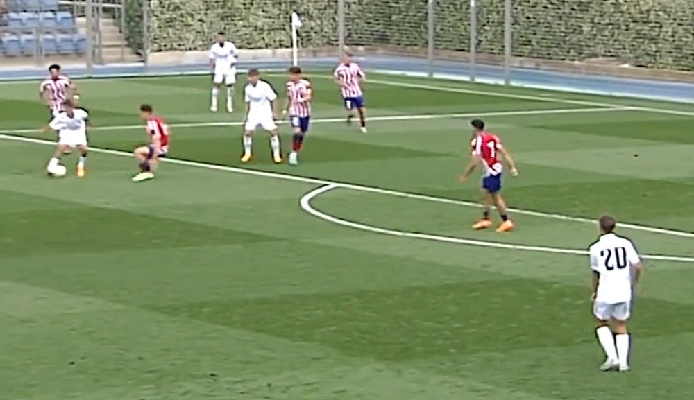 El Atlético niega los desperfectos en Valdebebas. Twitter/realmadrid