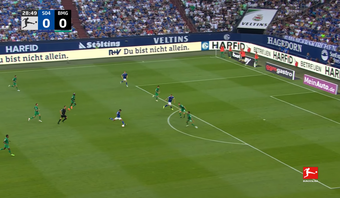 Bulter hace el primer punto del Schalke 04 en Bundesliga sobre la bocina. Youtube/Bundesliga