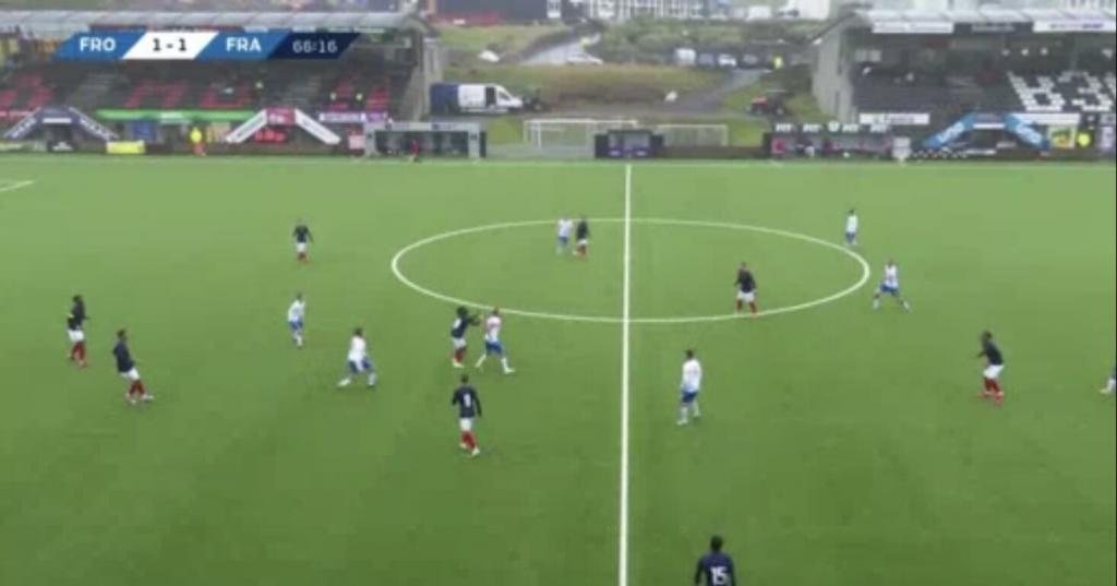 Islas Feroe deja en evidencia a la Francia Sub 21 de Camavinga