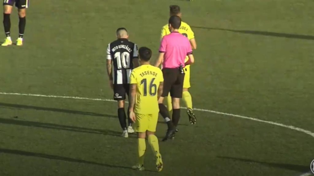 El Villarreal B volvió a ganar y sigue primero. Captura/Footters