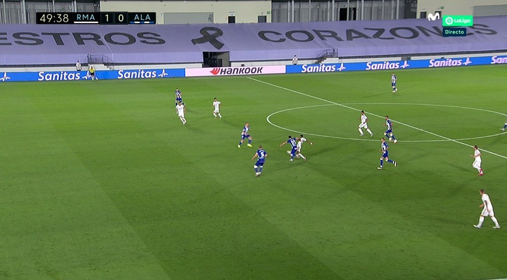 Asensio marcó el 2-0. Captura/MovistarLaLiga