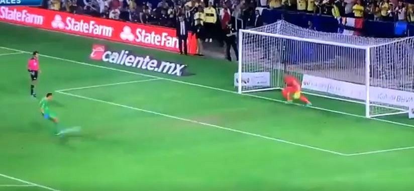 Marchesín lo hizo todo: paró tres penaltis y anotó el definitivo. Captura/Univision