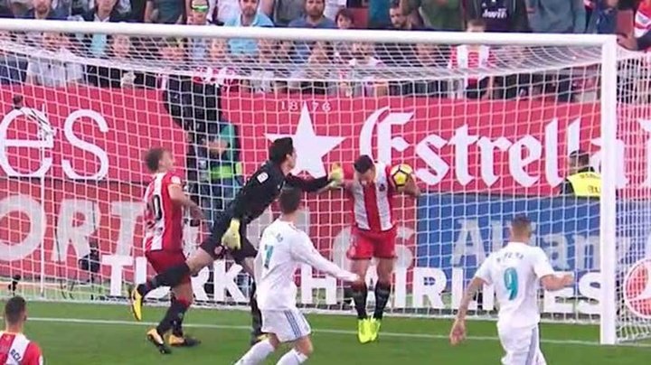 Le Real Madrid a réclamé un penalty que l'arbitre n'a pas accordé