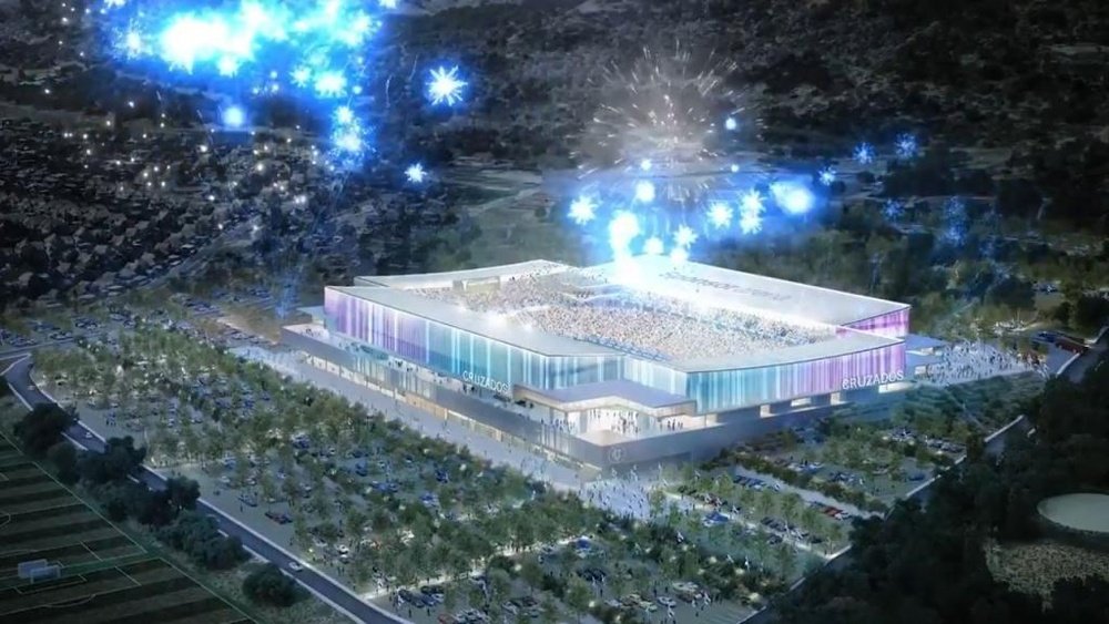 Estádio da Universidad Católica passará a ter capacidade para 20 mil espectadores. Twitter/Cruzados