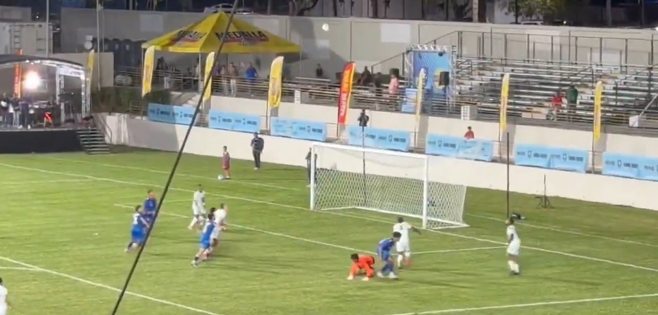 Puerto Rico empata 'in extremis' y desata la fiesta. Captura/FutbolPR