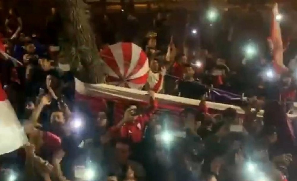 Gran 'banderazo' 'millonario' en Salta. Twitter/CARPoficial