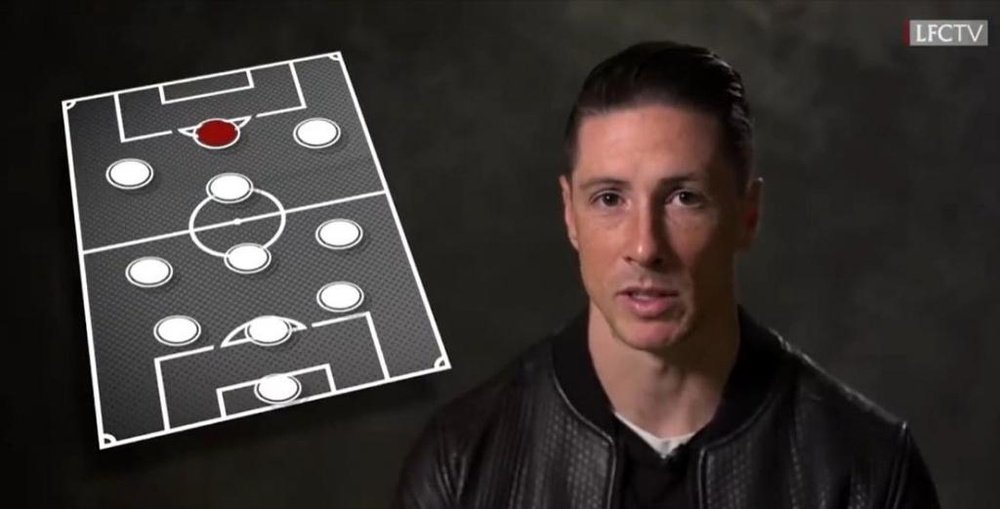 Fernando Torres has chosen his best XI amongst his teammates. Youtube/LiverpoolFC