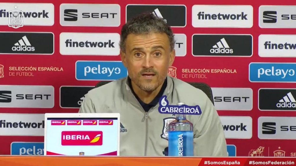 Luis Enrique à propos de Kepa. Capture/SeFutbol