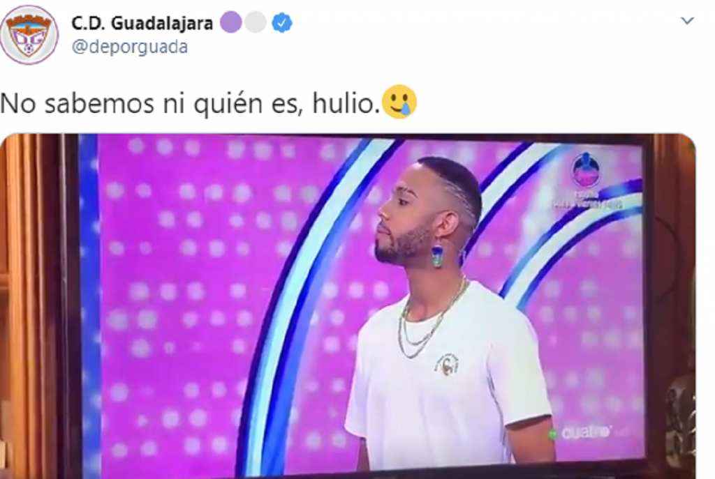 Dijo en la tele que jugó en el Guadalajara y ¡el club no sabe quién es!