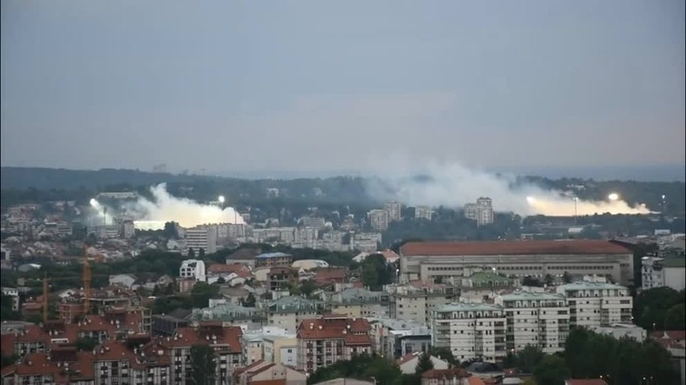 Los estadios de Partizan y Estrella Roja están a escasos metros en Belgrado. YouTube