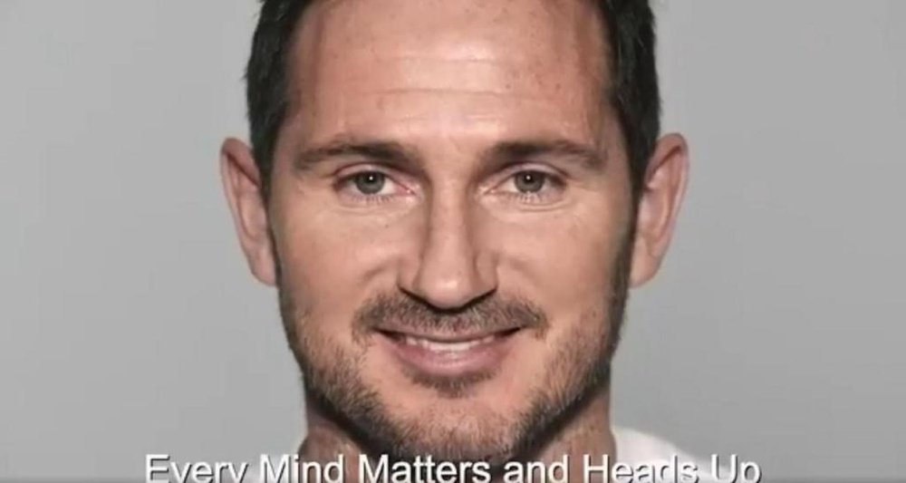 Lampard is one of the protagonists of the campaign. Twitter/HeadsTogether