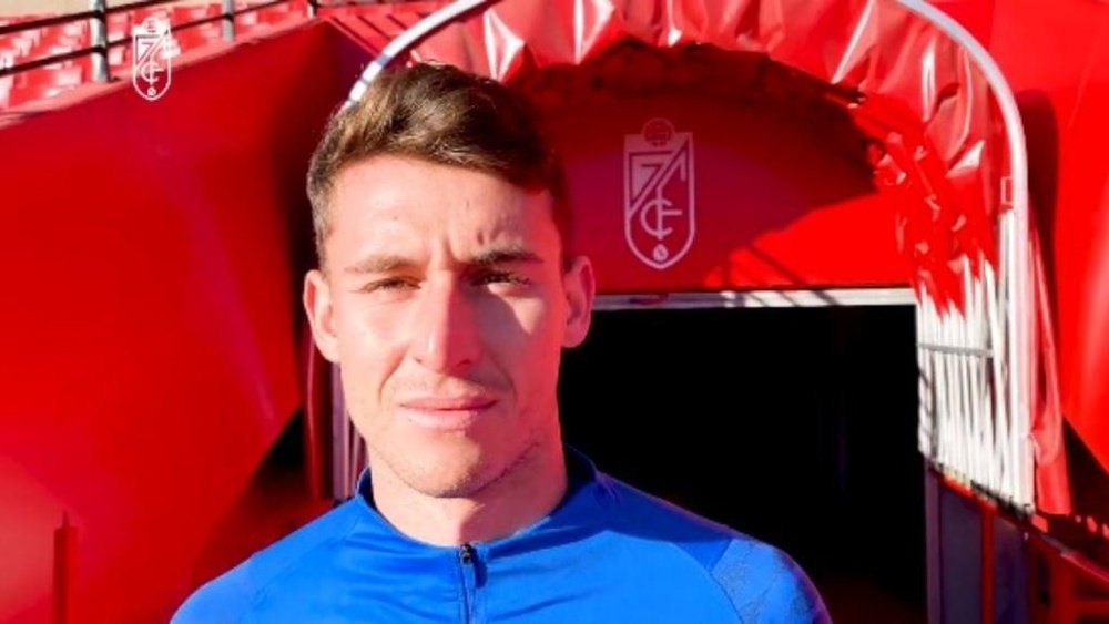 Dani Raba ya es del Granada. Twitter/GranadaCF