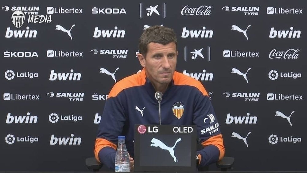 Javi Gracia analizó el encuentro que el Valencia disputará ante la SD Huesca. ValenciaCF