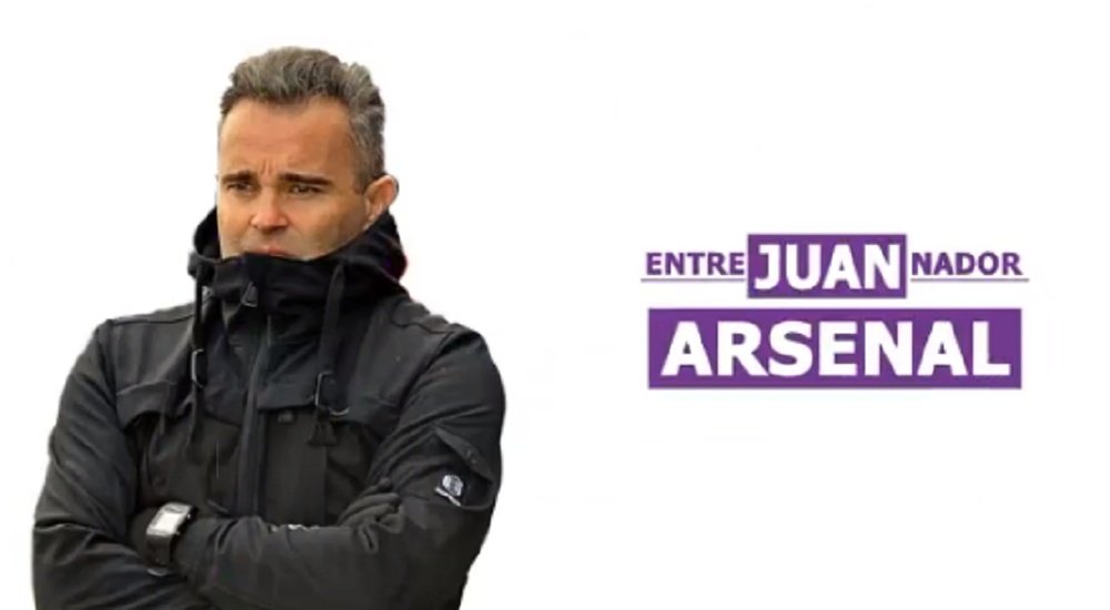 El Jaén ya tiene nuevo entrenador. Captura/RealjaenCF
