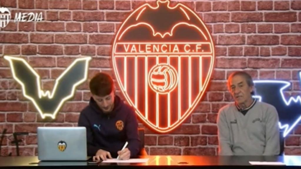 Ricardo Arias opinó sobre el partido de Copa. Captura/ValenciaCF