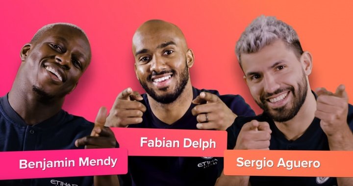 Mendy, Delph y Agüero conectaron con sus fans por Tinder